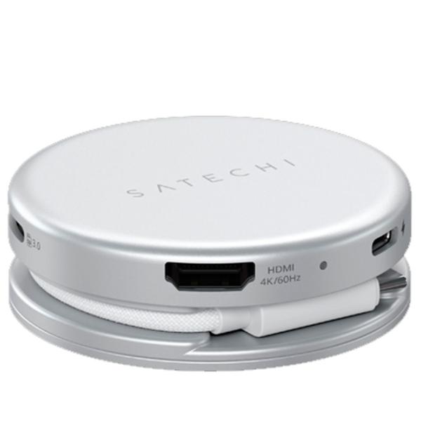 Multiport Adapter Satechi OntheGo 5-in-1 USB Type-C / Silver photo 5