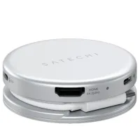 Multiport Adapter Satechi OntheGo 5-in-1 USB Type-C / Silver photo 5