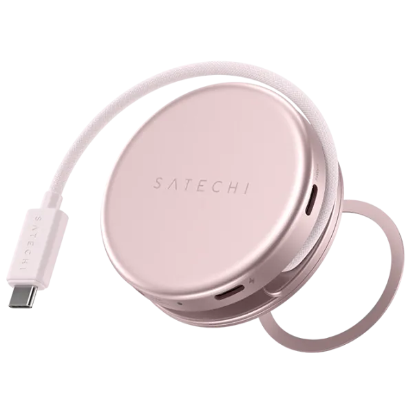 Multiport Adapter Satechi OntheGo 5-in-1 USB Type-C / Blush photo 1
