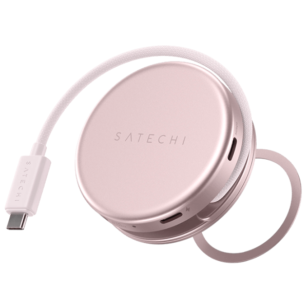 Multiport Adapter Satechi OntheGo 5-in-1 USB Type-C / Blush photo 1
