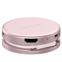 Multiport Adapter Satechi OntheGo 5-in-1 USB Type-C / Blush photo 5