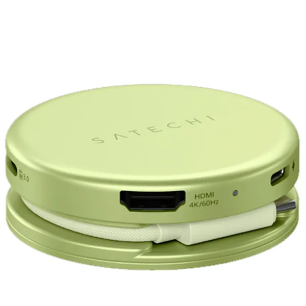 Multiport Adapter Satechi OntheGo 5-in-1 USB Type-C / Citrus photo 2