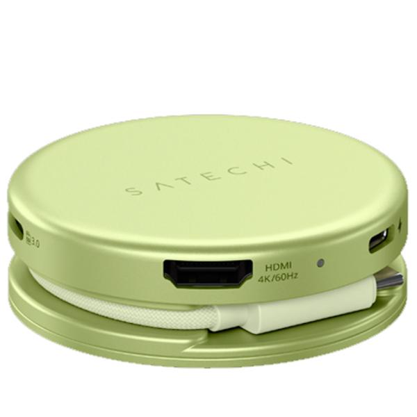 Multiport Adapter Satechi OntheGo 5-in-1 USB Type-C / Citrus photo 2