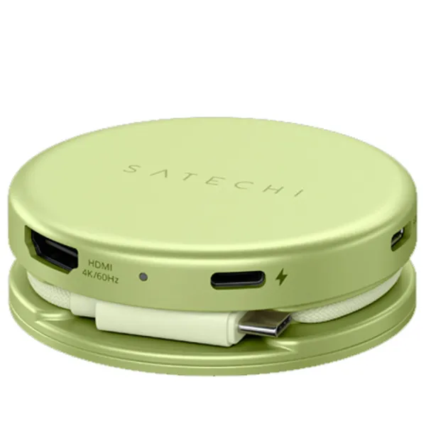 Multiport Adapter Satechi OntheGo 5-in-1 USB Type-C / Citrus photo 3