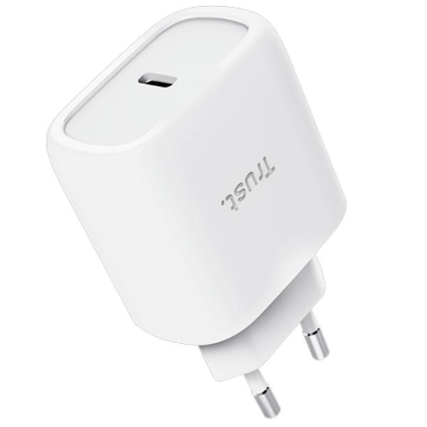 Încărcător de rețea Trust Maxo 2.25 A / White photo 2