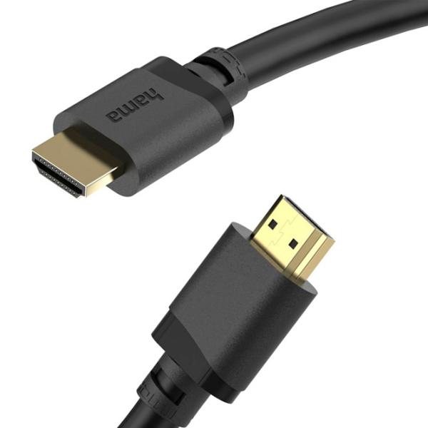 Cablu video Hama HDMI + HDMI 2 m / Black photo 3
