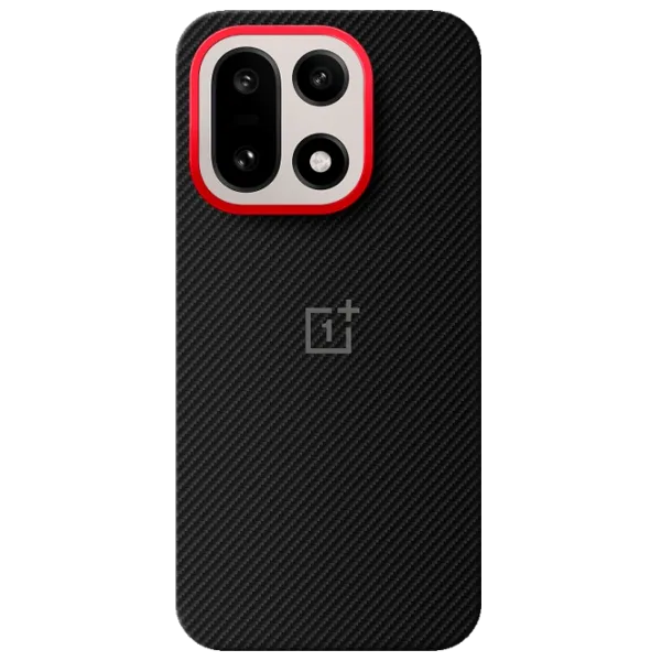 Husă pentru smartphone OnePlus 15 OnePlus / / Fibră de aramidă / Red Black photo 1