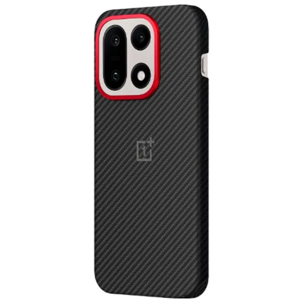 Husă pentru smartphone OnePlus 15 OnePlus / / Fibră de aramidă / Red Black photo 2