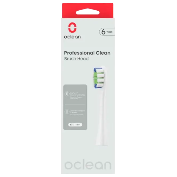 Rezervă pentru periuțe de dinți Oclean PP1C1 W06 Pentru maturi / White photo 1