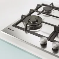 Plită încorporabilă pe gaz Candy CHG6BF4WPX Inox / Inox photo 3