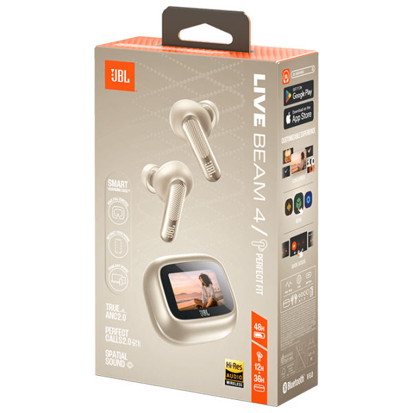 Наушники JBL Live Beam 4 Шампанское Беспроводные/ Персональный photo 10