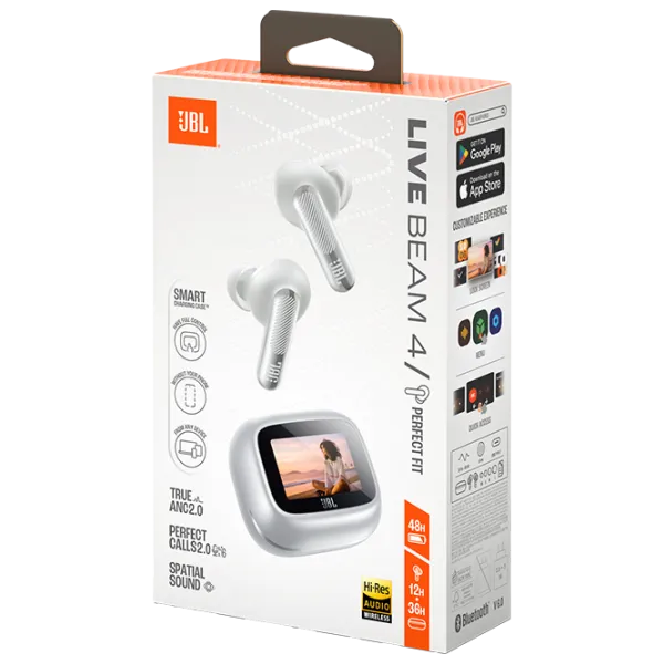 Наушники JBL Live Beam 4 Серебряный Беспроводные/ Персональный photo 10