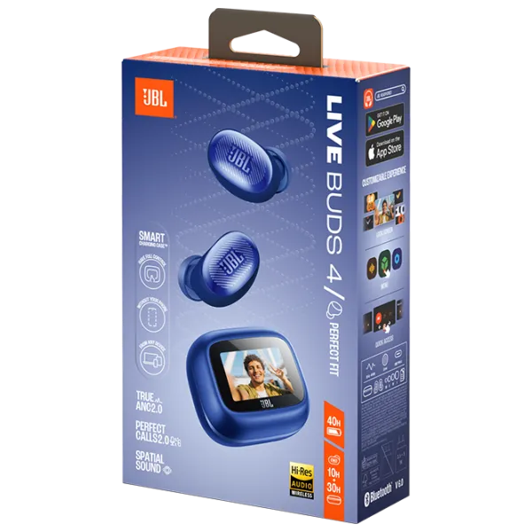 Наушники JBL Live Buds 4 Синий Беспроводные/ Персональный photo 10