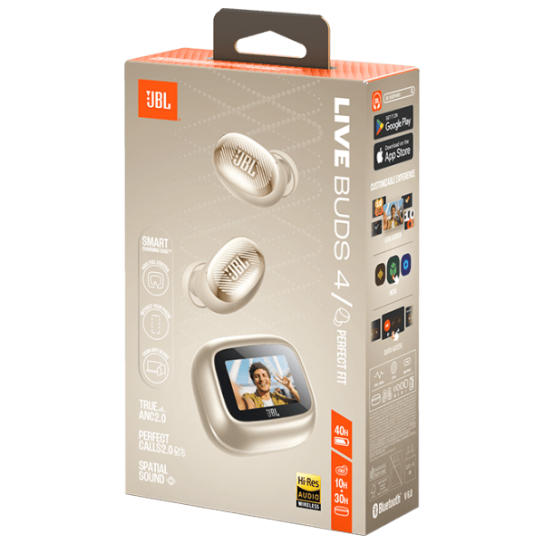 Наушники JBL Live Buds 4 Шампанское Беспроводные/ Персональный photo 10