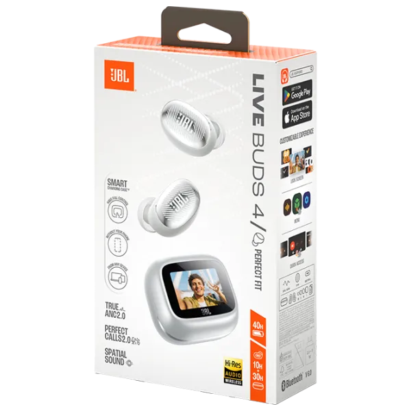 Наушники JBL Live Buds 4 Серебряный Беспроводные/ Персональный photo 10