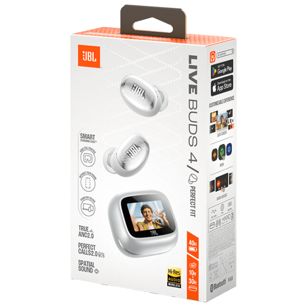 Наушники JBL Live Buds 4 Серебряный Беспроводные/ Персональный photo 10