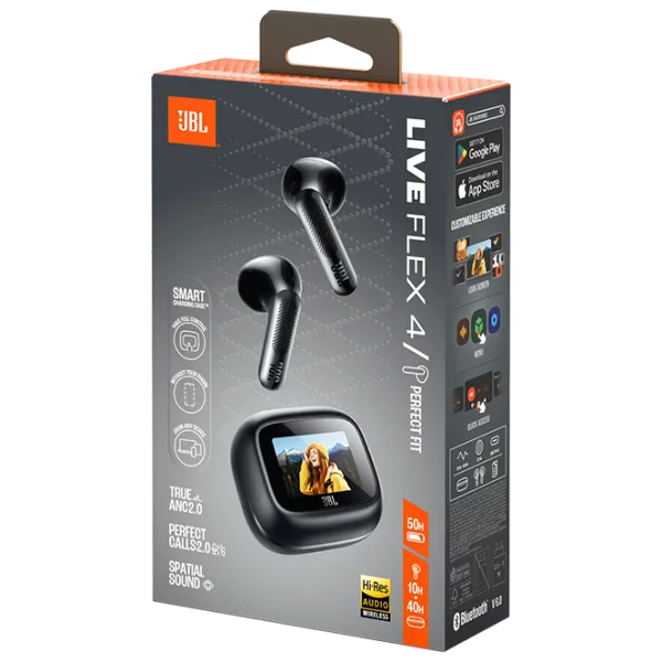 Наушники JBL Live Flex 4 Черный Беспроводные/ Персональный photo 10