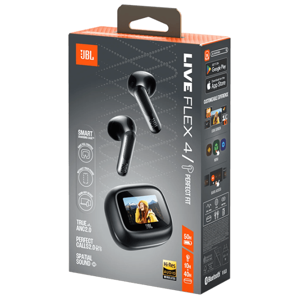 Наушники JBL Live Flex 4 Черный Беспроводные/ Персональный photo 10
