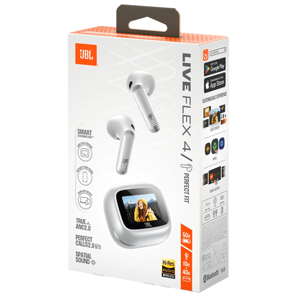 Наушники JBL Live Flex 4 Серебряный Беспроводные/ Персональный photo 10