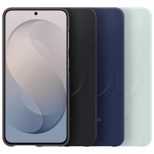 Чехол для смартфона Samsung Galaxy S26 FE Samsung / MagSafe Back / ПУ / Синий Черный photo 6