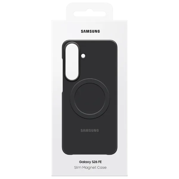 Чехол для смартфона Samsung Galaxy S26 FE Samsung / MagSafe Back / ПУ / Синий Черный photo 7