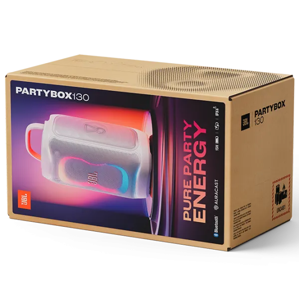 Boxă pentru Party JBL PARTYBOX 130 200 W / White photo 10