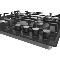 Plită încorporabilă pe gaz Hisense GG663B Sticlă călită / Black photo 5