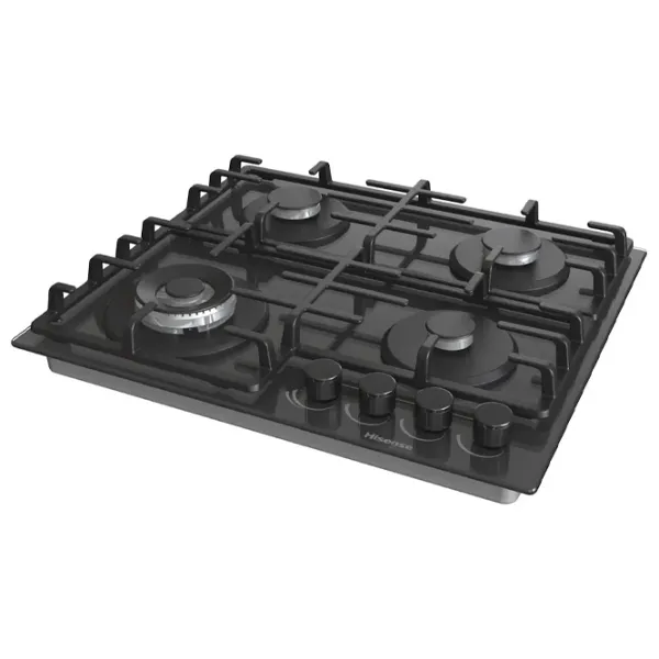 Plită încorporabilă pe gaz Hisense GG663B Sticlă călită / Black photo 7