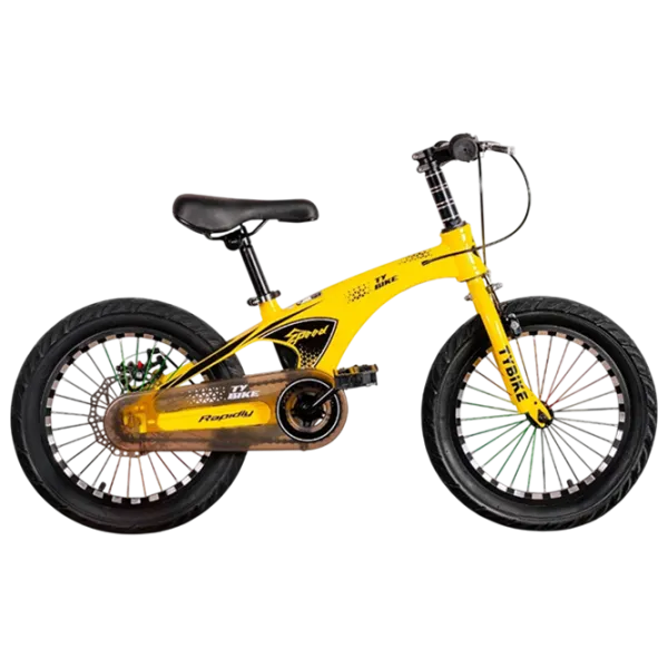 Bicicletă TyBike BK-08 20" 20" Aliaj de magneziu / Yellow Black photo 1