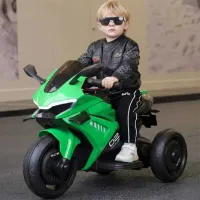 Motocicletă pentru copii Caider RTW8 20 kg / 3+ / 5 km/h / Green photo 2