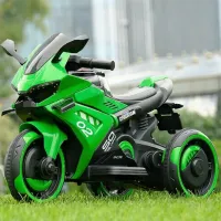 Motocicletă pentru copii Caider RTW8 20 kg / 3+ / 5 km/h / Green photo 3