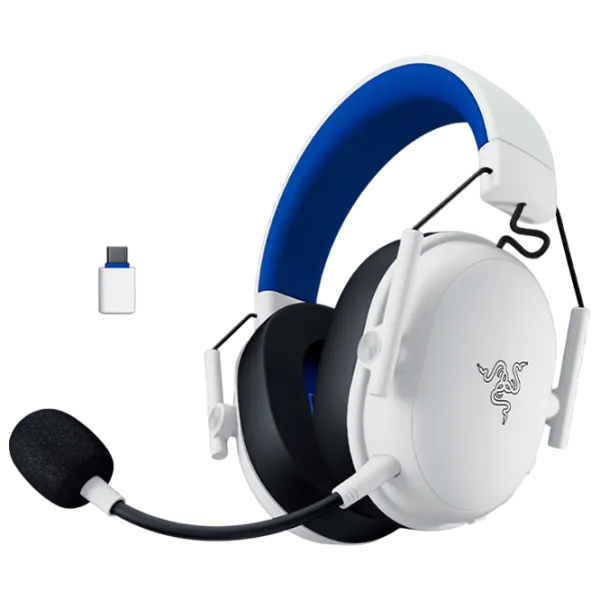Căști Razer BlackShark V3 X HyperSpeed White Fără fir/ Gaming photo 1
