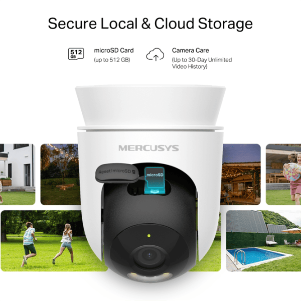 Cameră de supraveghere Mercusys MC510 Fără fir/ White photo 7