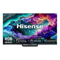 Televizor Hisense 85UR8S 85" / MiniLED / 4K / Smart TV / Black
