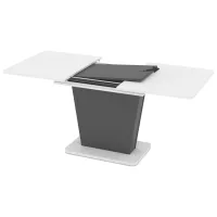 Masă de bucătărie extensibilă Magnus Lali PAL/ White photo 2