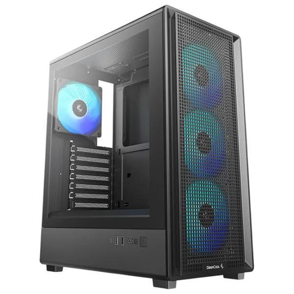 Carcasă Deepcool CC550 4F Mid Tower / Black photo 1