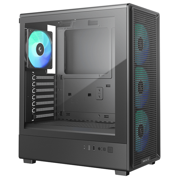 Carcasă Deepcool CC550 4F Mid Tower / Black photo 2