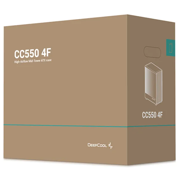 Carcasă Deepcool CC550 4F Mid Tower / Black photo 12