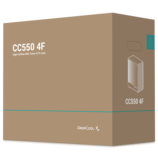 Carcasă Deepcool CC550 4F Mid Tower / Black photo 12