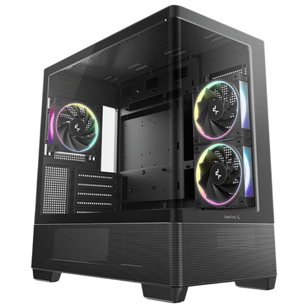 Carcasă Deepcool CG380U 3F Mini Tower / Black photo 1