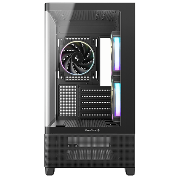 Carcasă Deepcool CG380U 3F Mini Tower / Black photo 2