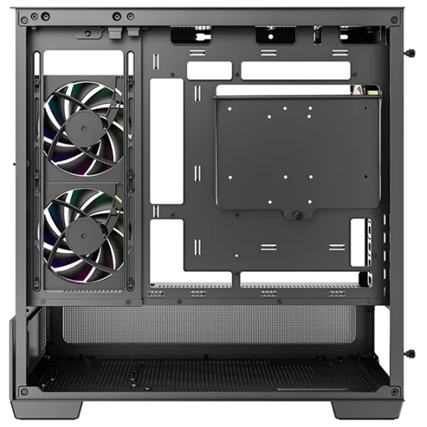 Carcasă Deepcool CG380U 3F Mini Tower / Black photo 4
