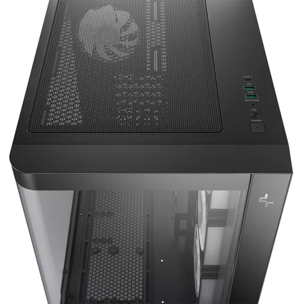 Carcasă Deepcool CG530U 4F Mid Tower / Black photo 5