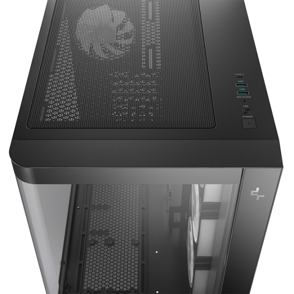 Carcasă Deepcool CG530U 4F Mid Tower / Black photo 5