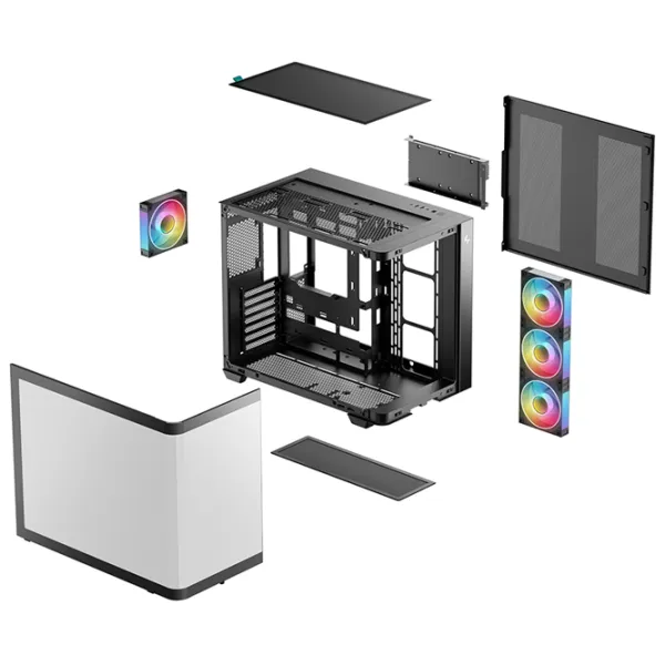 Carcasă Deepcool CG530U 4F Mid Tower / Black photo 8