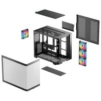 Carcasă Deepcool CG530U 4F Mid Tower / Black photo 8