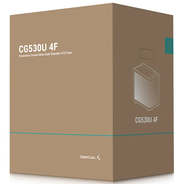 Carcasă Deepcool CG530U 4F Mid Tower / Black photo 9