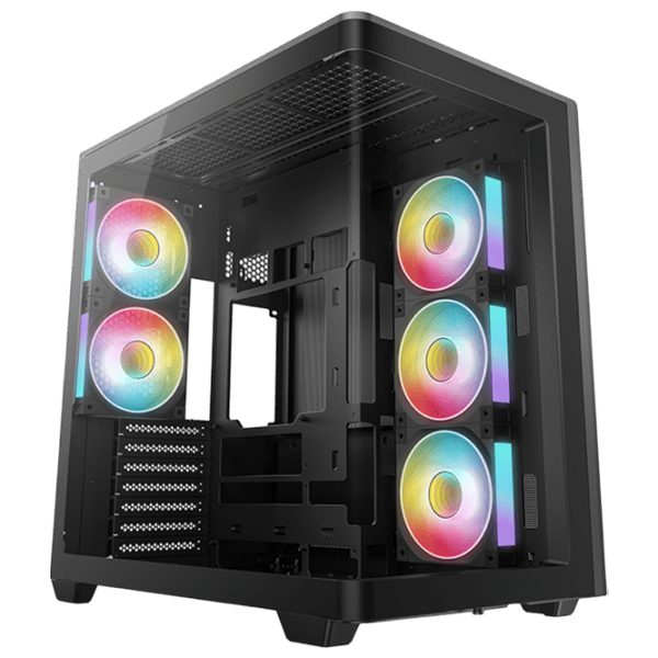 Carcasă Deepcool CG590U 5F Mid Tower / Black photo 1