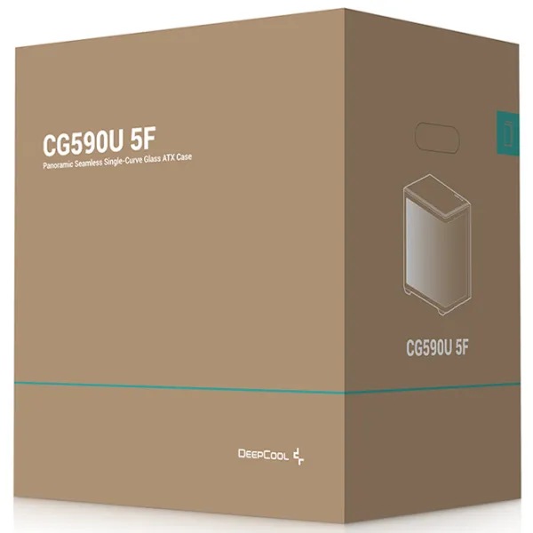 Carcasă Deepcool CG590U 5F Mid Tower / Black photo 9