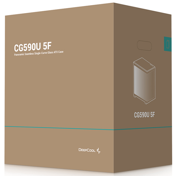 Carcasă Deepcool CG590U 5F Mid Tower / Black photo 9